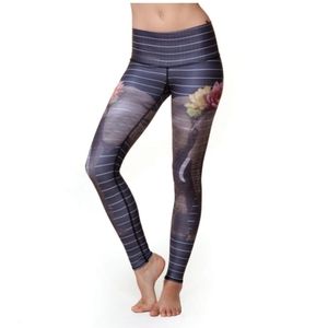 Teeki Love the Elephant Hot Pant Leggings, Small
